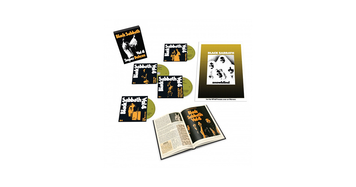 洋楽 Black Sabbath Vol 4 Super Deluxe BLACK SABBATH - Vol. 4 (Super Deluxe/4Cd Box Set) - Amazon.com Music
