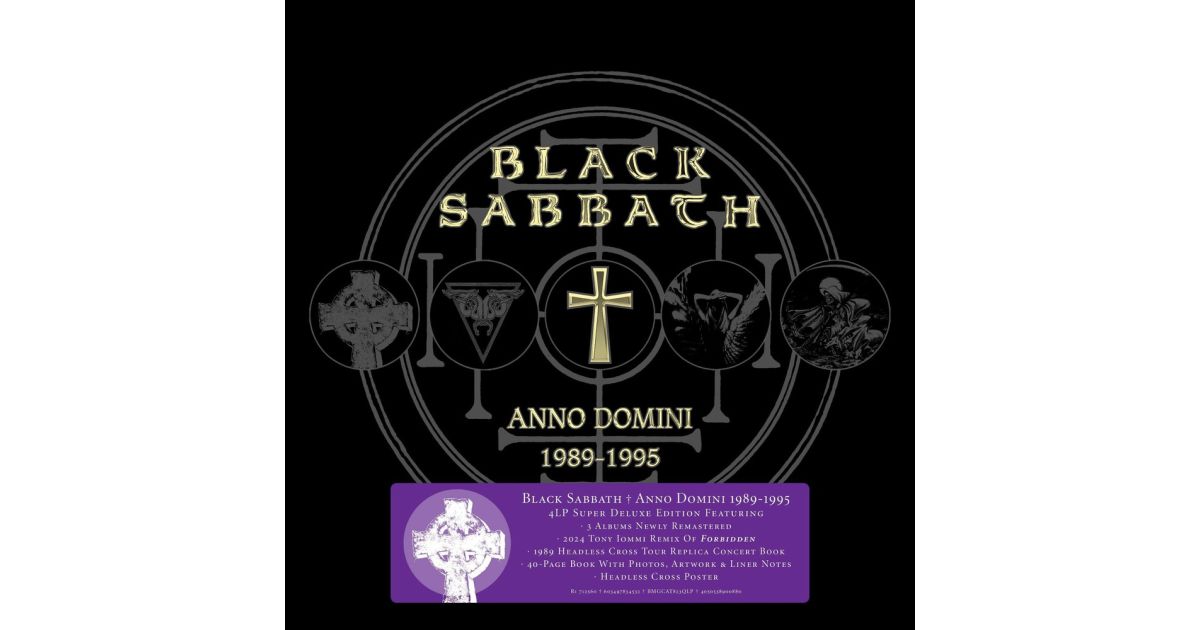 BLACK SABBATH - Anno Domini : 1989 - 1995 4LP BOX SET | Swamp