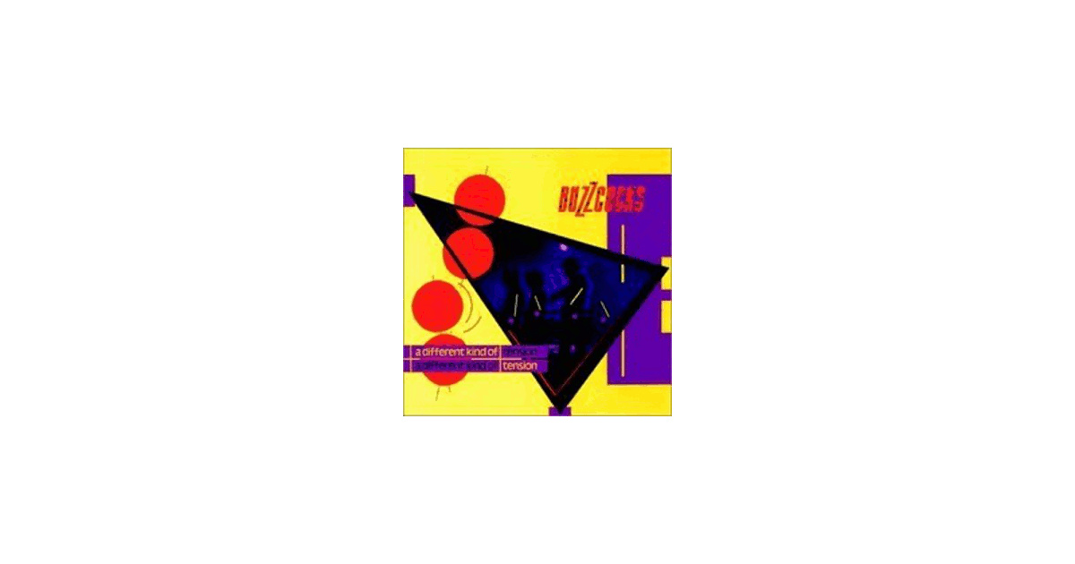 BUZZCOCKS - A Different Kind of Tension LP BLACK VINYL Domino