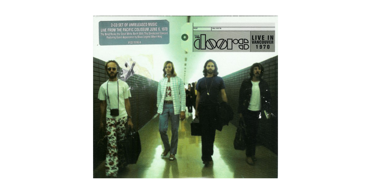 DOORS - Live In Vancouver 1970 2CD | Swamp Music Record Store
