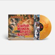 Supersuckers - Liquor, Women, Drugs & Killing LP Sunflare Orange Vinyl
