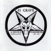 45 GRAVE - A Devil's Possessions - Demos & Live 1980-1983 LP UUSI Cleopatra LTD GOLD SPLATTER vinyl