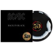 AC/DC - Back In Black LP UUSI Sony Columbia LTD BLACK and WHITE VINYL