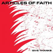 ARTICLES OF FAITH - Give Thanks LP UUSI FUTURISMO LTD WHITE/RED Marble Broken Warning vinyl