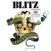 BLITZ - Voice Of A Generation LP UUSI Radiation LTD 500 SPLATTER vinyl