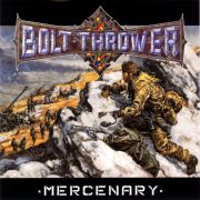 BOLT THROWER - Mercenary LP UUSI Metal Blade BLACK, poster