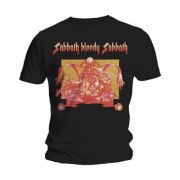 Black Sabbath Unisex T-Shirt: Sabbath Bloody Sabbath (Black) (Medium)