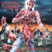 CANNIBAL CORPSE - Eaten Back to Life LP UUSI Metal Blade LTD LILAC RED SPLATTER vinyl