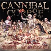 CANNIBAL CORPSE - Gore Obsessed LP UUSI Metal Blade BLACK vinyl insert poster