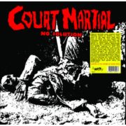 COURT MARTIAL - No Solution: Singles & Demos 1981/1982 LP UUSI Radiation LTD 500 colour vinyl