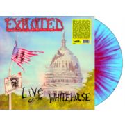 EXPLOITED - Live At the Whitehouse LP UUSI Radiation LTD SPLATTER vinyl