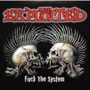 EXPLOITED - Fuck The System 2LP NB UUSI LTD CLEAR/RED/BLACK SPLATTER vinyl