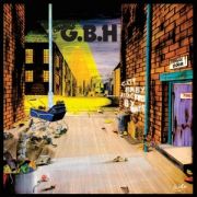 G.B.H. - City Baby Attacked By Rats LP UUSI Radiation LTD SPLATTER vinyl