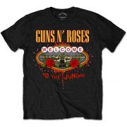 Guns N' Roses Unisex T-Shirt: Welcome to the Jungle (Black) (X-Large)