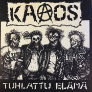 KAAOS - Tuhlattu elämä - Live Viiala 1981 LP UUSI BLACK vinyl