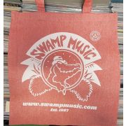 SWAMP kierrätyspuuvilla KANGASKASSI - punainen