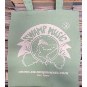 SWAMP kierrätyspuuvilla KANGASKASSI - vihreä