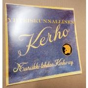 KERHO - 7" EP omakustanne UUSI