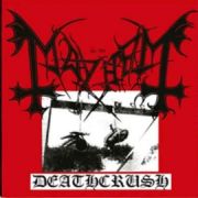 MAYHEM - Deathcrush LP DEATHLIKE SILENCE/Voices Of Wonder BLACK vinyl