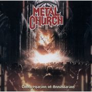 METAL CHURCH - Congregation of Annihilation LP UUSI Reaper LTD MARBLED vinyl