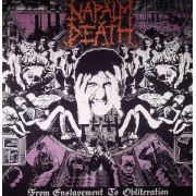 NAPALM DEATH - From Enslavement To Obliteration LP UUSI Earache LTD GREEN vinyl