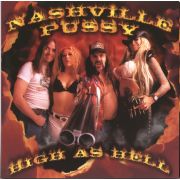 Nashville - High As Hell LP UUSI Svart LTD BLUE vinyl