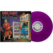 NO USE FOR A NAME - LECHE CON CARNE LP UUSI Fat Wreck LTD GRAPE COLOUR VINYL