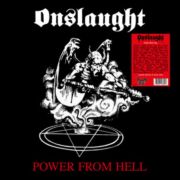 ONSLAUGHT - Power From Hell LP UUSI Horror Biz LTD Colour Vinyl