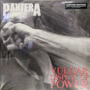 PANTERA - Vulgar Display Of Power LP UUSI Atco LTD White & True Metal Gray Marbled Vinyl