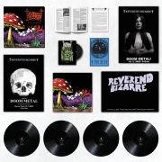 Reverend Bizarre - Slice of Doom 4LP+DVD BOX SET BLACK VINYL Svart Records