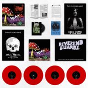 Reverend Bizarre - Slice of Doom 4LP+DVD BOX SET RED VINYL Svart Records