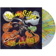 BRIAN SETZER - Setzer Goes Instru-MENTAL LP UUSI Surfdog LTD splatter Vinyl