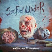 SIX FEET UNDER - Nightmares of the Decomposed LP UUSI LTD 500 DARK VIOLE(N)T MARBLED