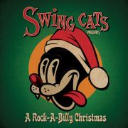 SWING CATS - Presents A Rockabilly Christmas LP UUSI Cleopatra LTD RED vinyl