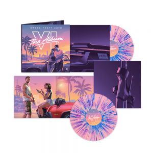 Soundtrack - Grand Theft Auto VI: The Album 2LP Pink & White (disc1) & Blue & White /disc2)