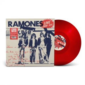Ramones - Live At Cbgb. 1977 RED VINYL BLACK FRIDAY 2025 RELEASE