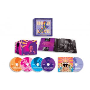 Jimi Hendrix Experience - Bold As Love 4CD+BLU-RAY BOX SET