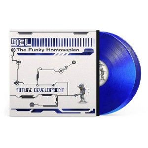 Del The Funky Homosapien - Future development 2LP ltd. metallic blue vinyl