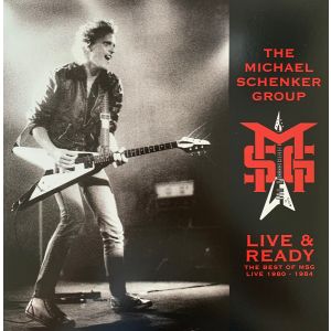 Michael Schenker Group – Live & Ready (The Best Of MSG Live 1980-1984) LP RSD 2026 RELEASE Blue And Red Splatter Vinyl