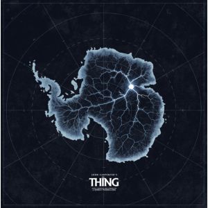 Ennio Morricone  - The Thing (Original Motion Picture Soundtrack) LP  Blue Haze with White VinylSplatter colored vinyl