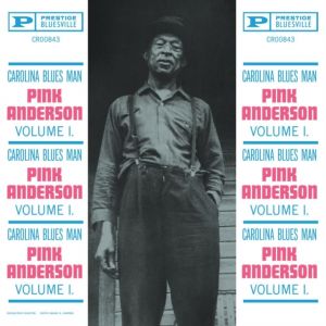 PINK ANDERSON - Vol. 1: Carolina Blues Man LP (Bluesville Acoustic Sounds Series)