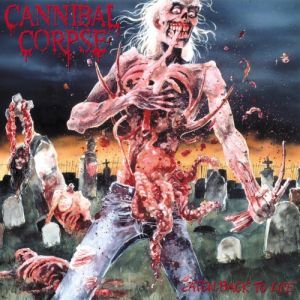 CANNIBAL CORPSE - Eaten Back To Life LP UUSI Metal Blade BLACK vinyl
