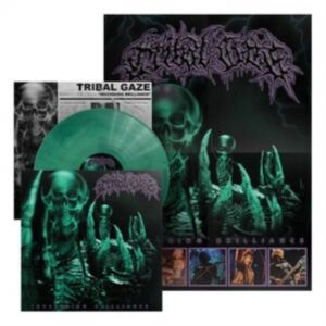 Tribal Gaze - Inveighing Brilliance LP Green Swirl vinyl