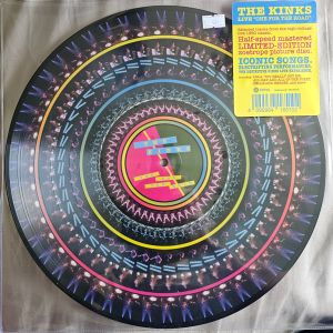 Kinks – Live "One For The Road" LP RSD 2026 RELEASE Picture Disc, Zoetrope Half-speed Mastered