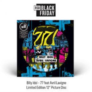 Billy Idol – 77 12" PIC DISC BLACK FRIDAY 2025 RELEASE