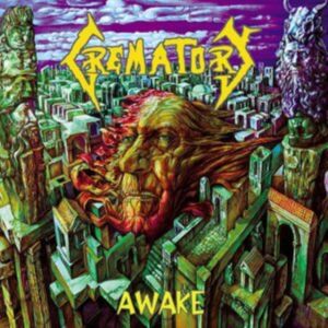 Crematory - Awake yellow marble Vinyl LP