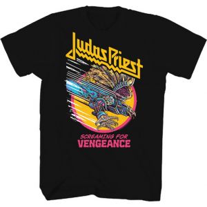 Judas Priest - Screaming For Vengeance T-Shirt - Large Black