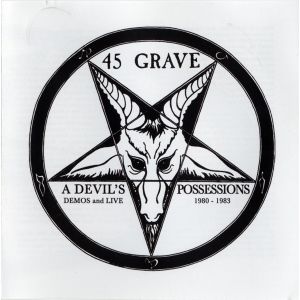45 GRAVE - A Devil's Possessions - Demos & Live 1980-1983 LP UUSI Cleopatra LTD GOLD SPLATTER vinyl