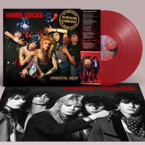 HANOI ROCKS - Oriental Beat – 40th Anniversary Re(al)mix LP RED VINYL Svart Records