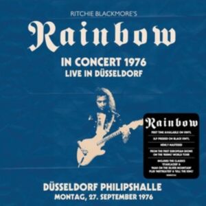 Ritchie Blackmore's Rainbow - Live in Düsseldorf 1976 - Düsseldorf Philipshalle 27.9.1976 (140g black vinyl) 3LP